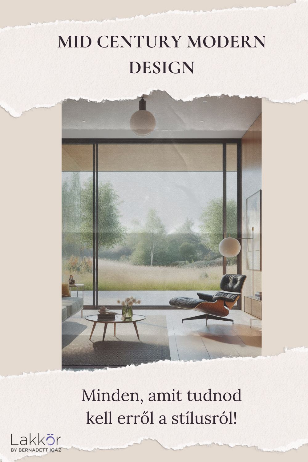 Az örök kedvenc: a mid-century modern design