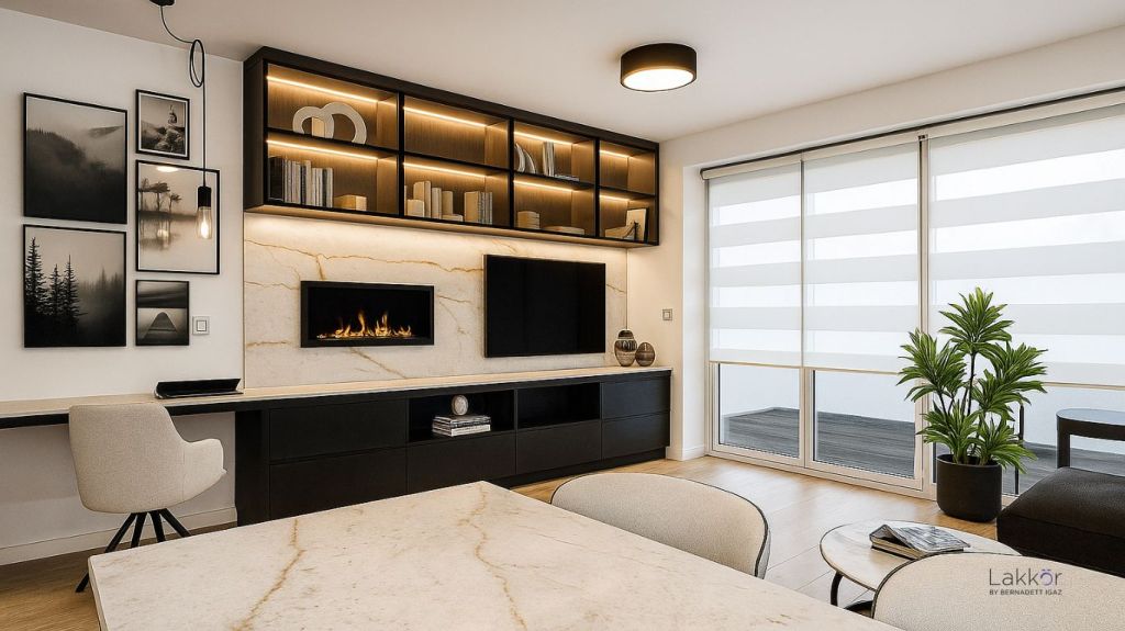 Karakteres budapesti otthon 50&nbsp;négyzetméteren